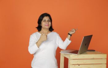 cybersecurity professional working