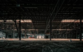 warehouse robots moving boxes