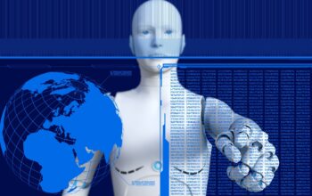 futuristic robot arm