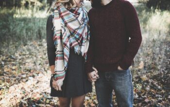 couple planning a trip digitally