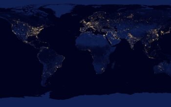 global supply chain map