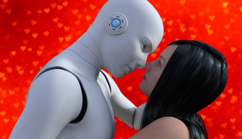 ai robot working with humans