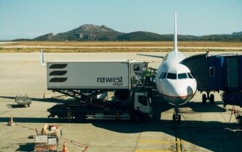 airplane on tarmac