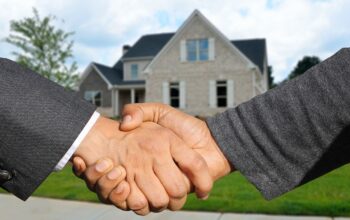 real estate team collaborating technology