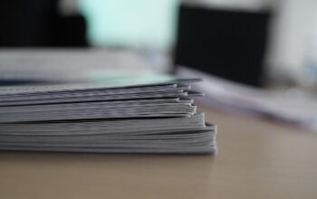 laptop in meeting room