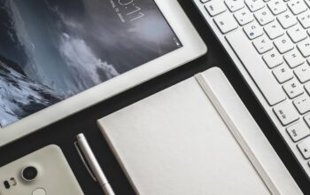 business leaders using tablets