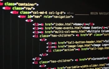 developers coding on laptops