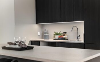 modern real estate office with ai tech