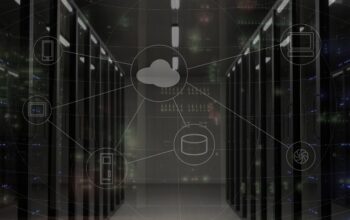 cloud computing servers rack