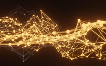 abstract network connections workflow