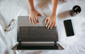 smartphone on desk
