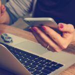 digital workspace with smart devices