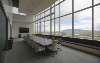 modern office meeting