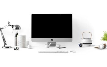 cybersecurity setup modern office