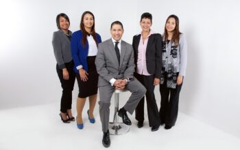 business team green energy meeting