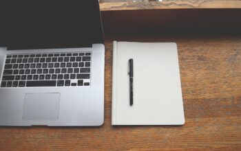 productivity tools on a desk