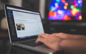 modern office teamwork, diverse employees, digital screens